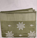 Embroidered Cotton Saree