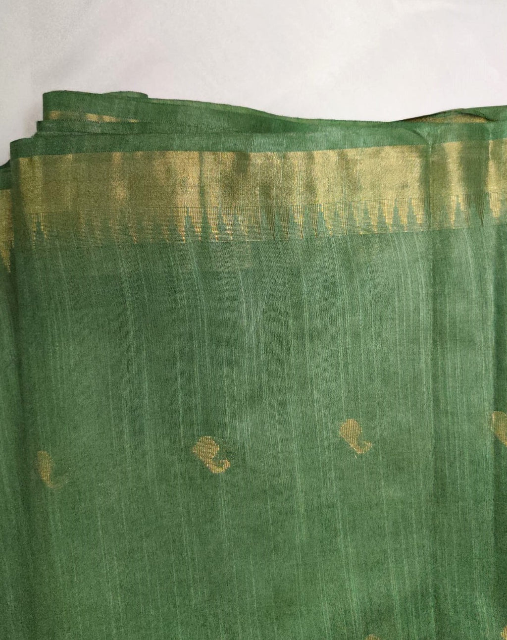Semi Muga Tussar Silk Saree