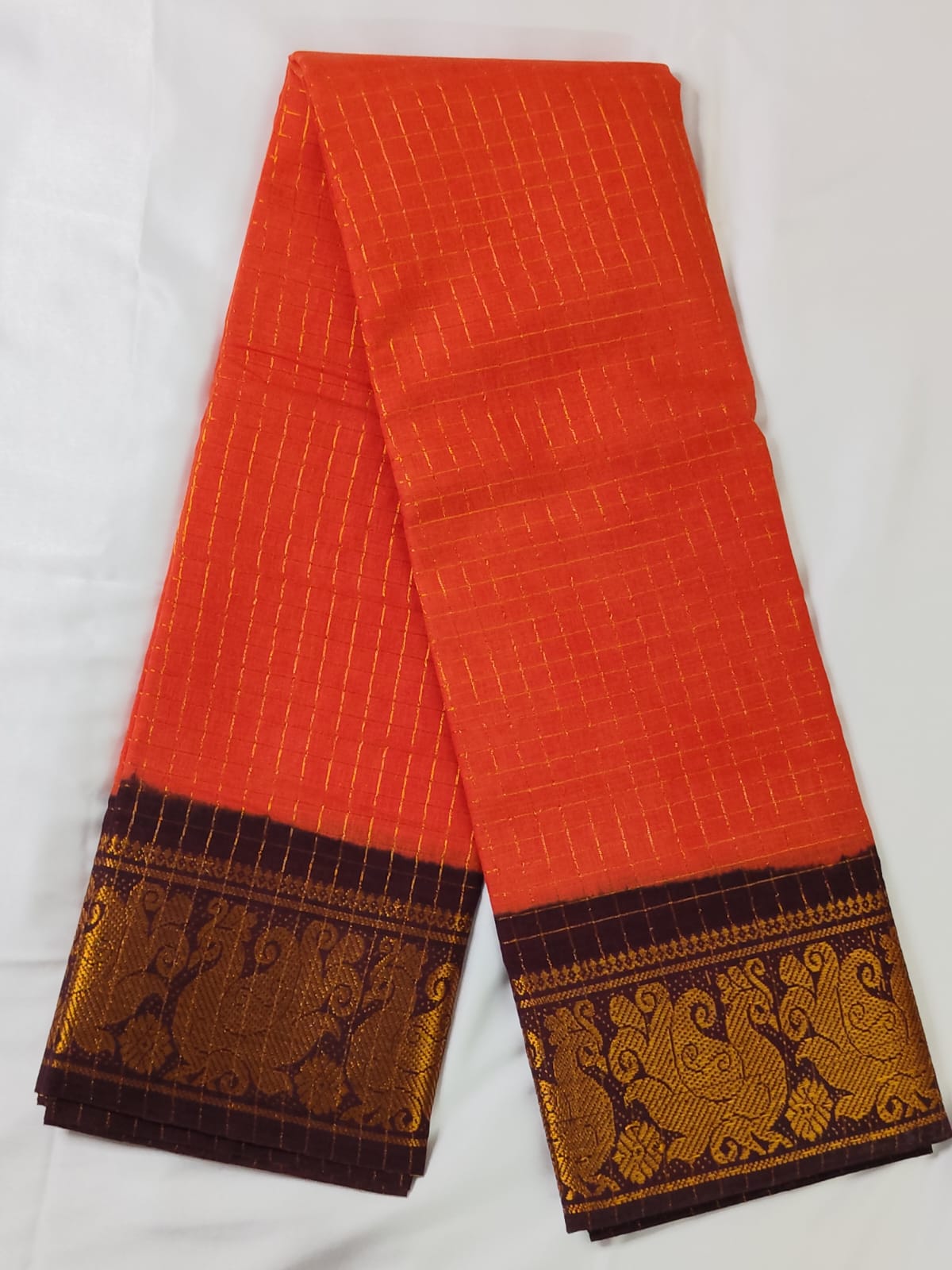 Sungudi Cotton Saree