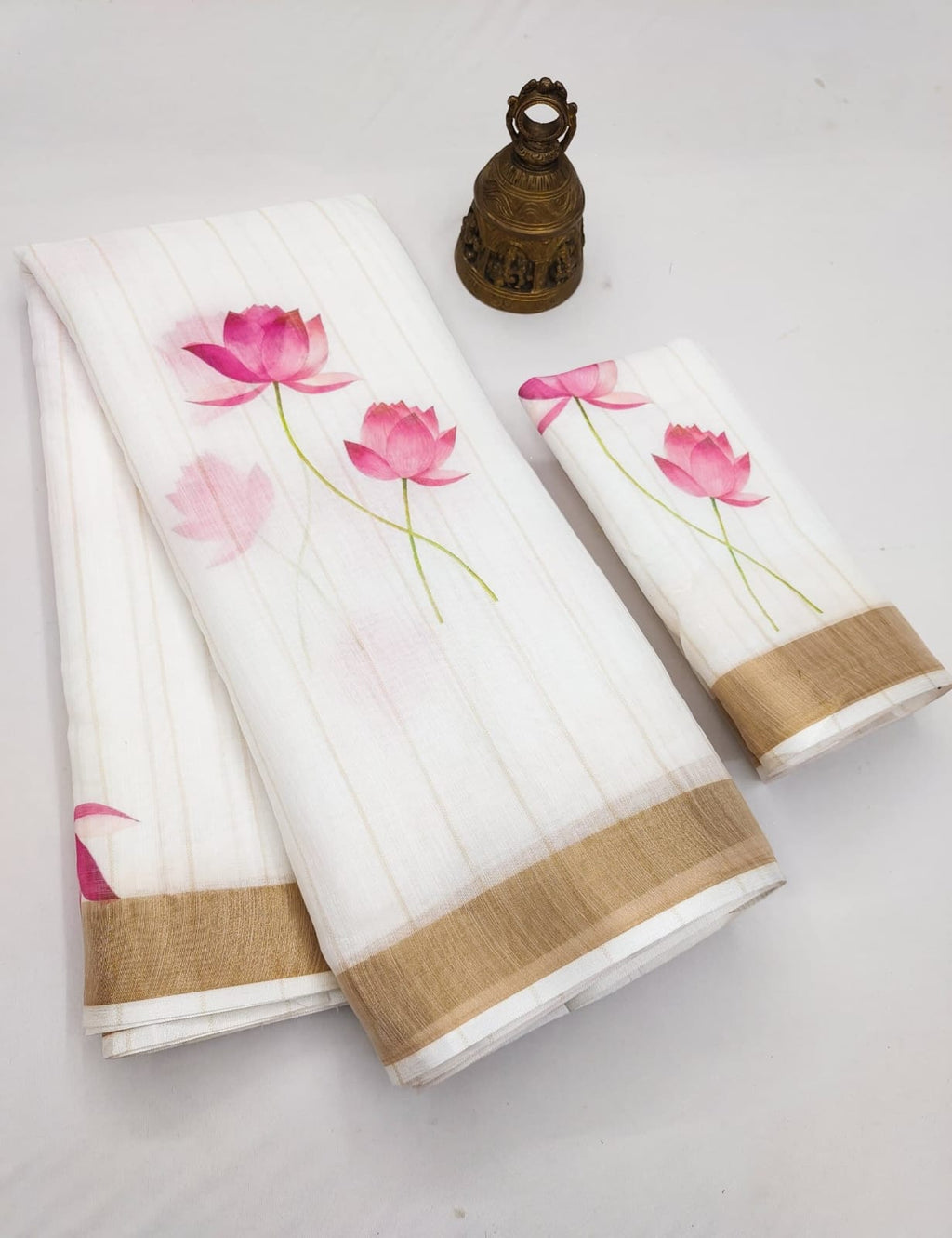 Linen Cotton Saree