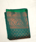 Copper Brocade Saree