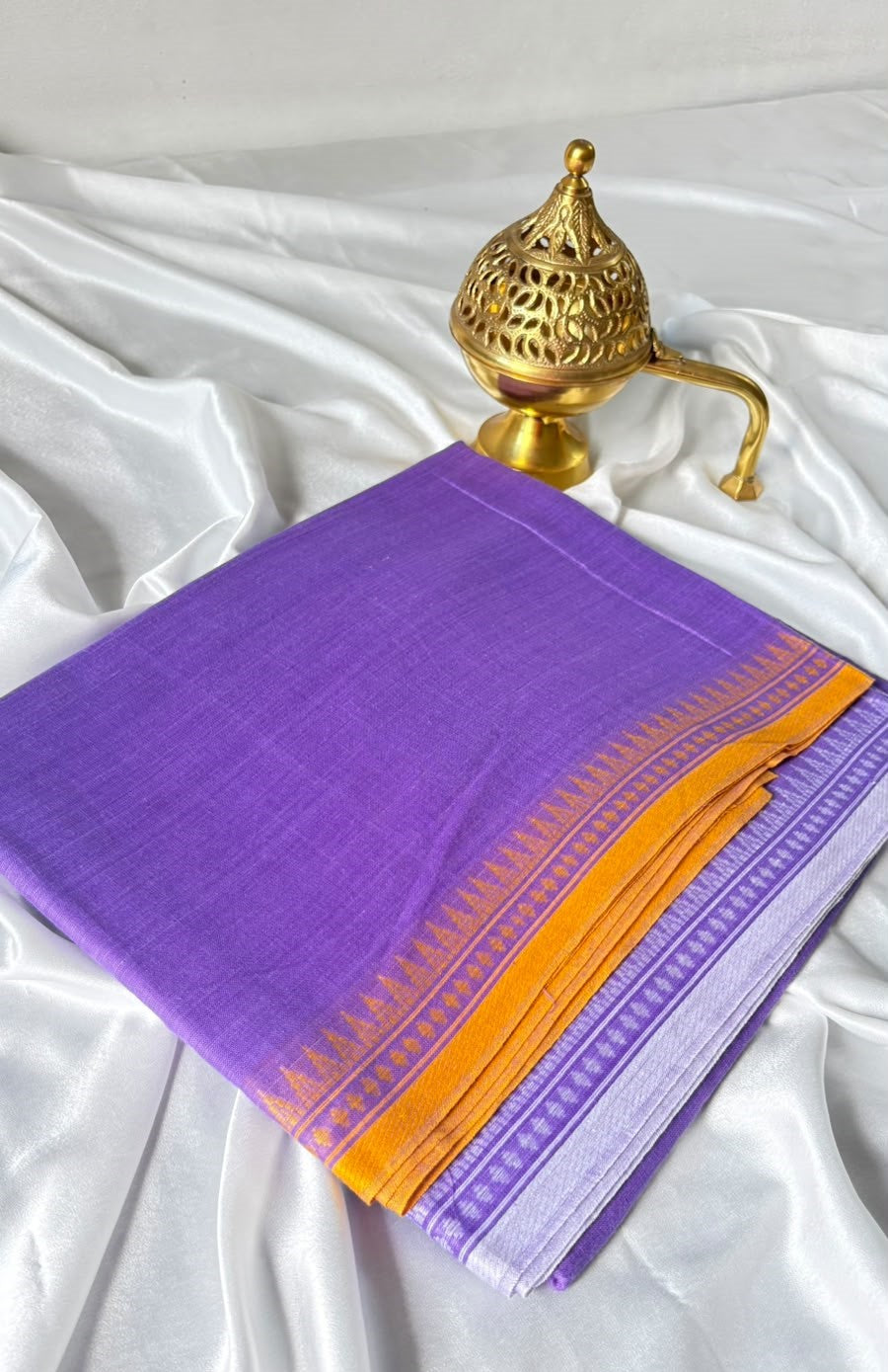 Dhaniakhali Khadi Cotton Saree