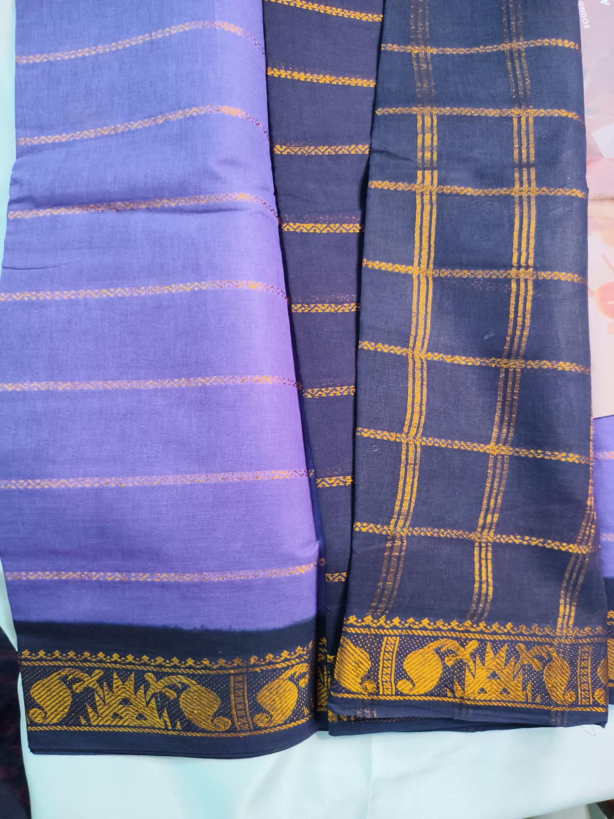 Sungudi Cotton Saree
