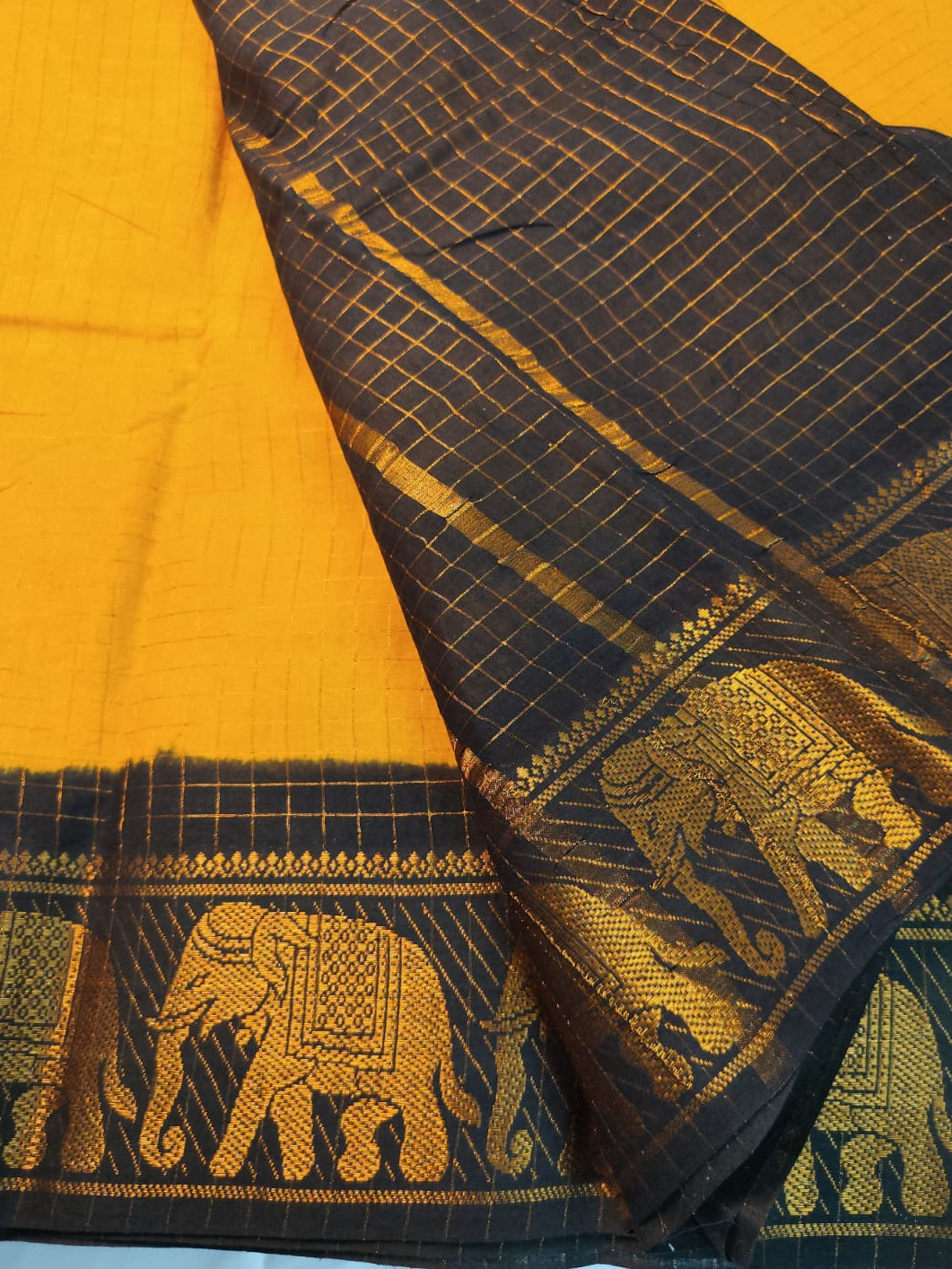 Sungudi Cotton Saree