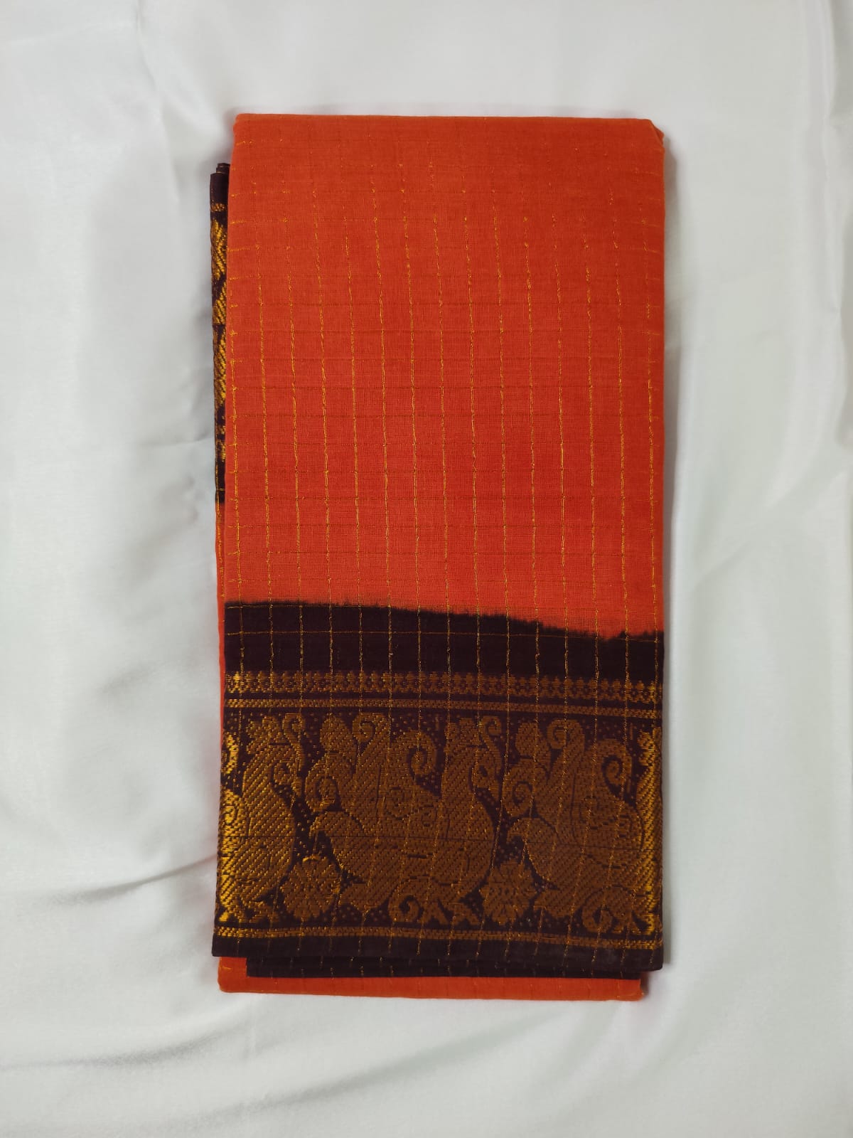 Sungudi Cotton Saree