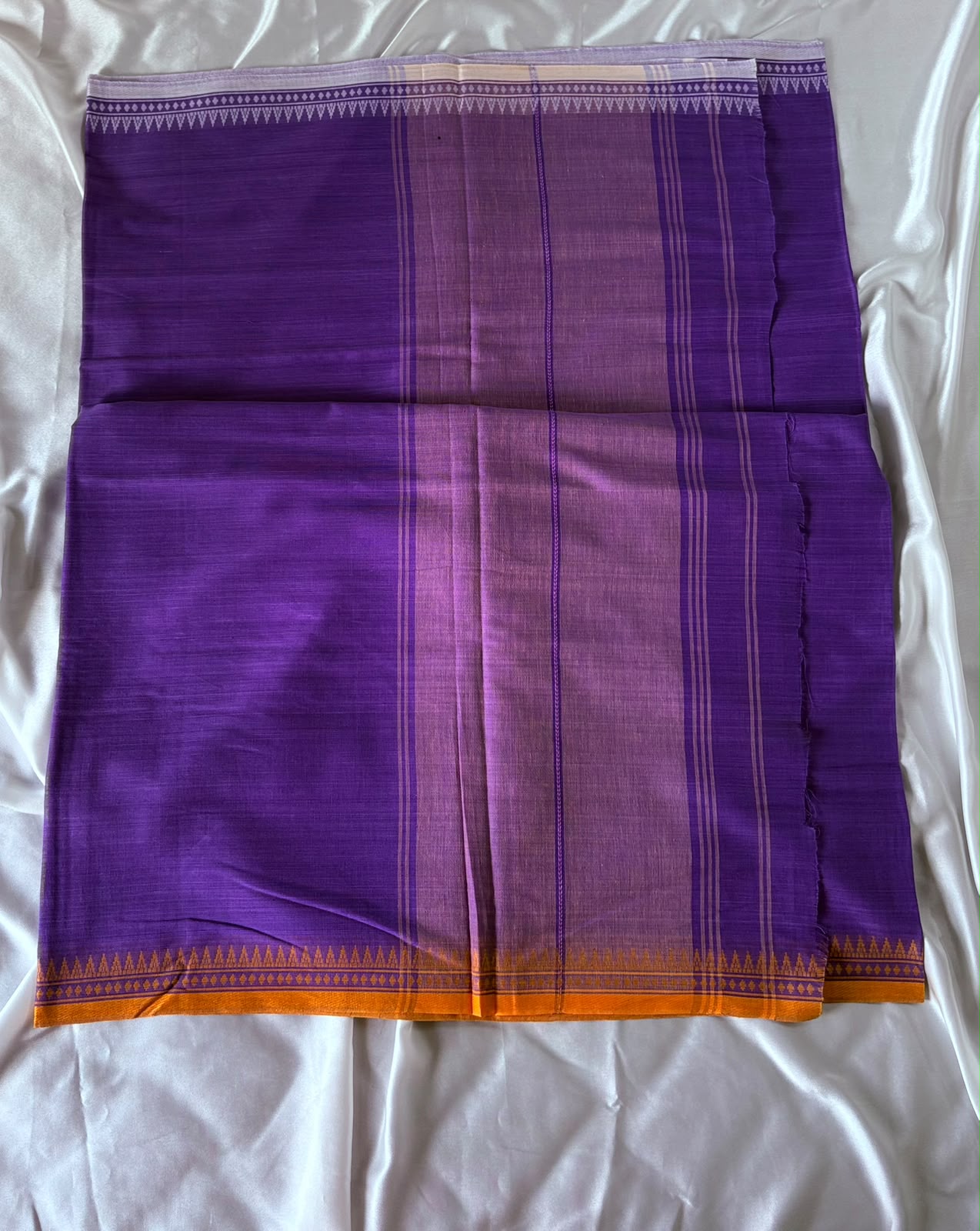 Dhaniakhali Khadi Cotton Saree