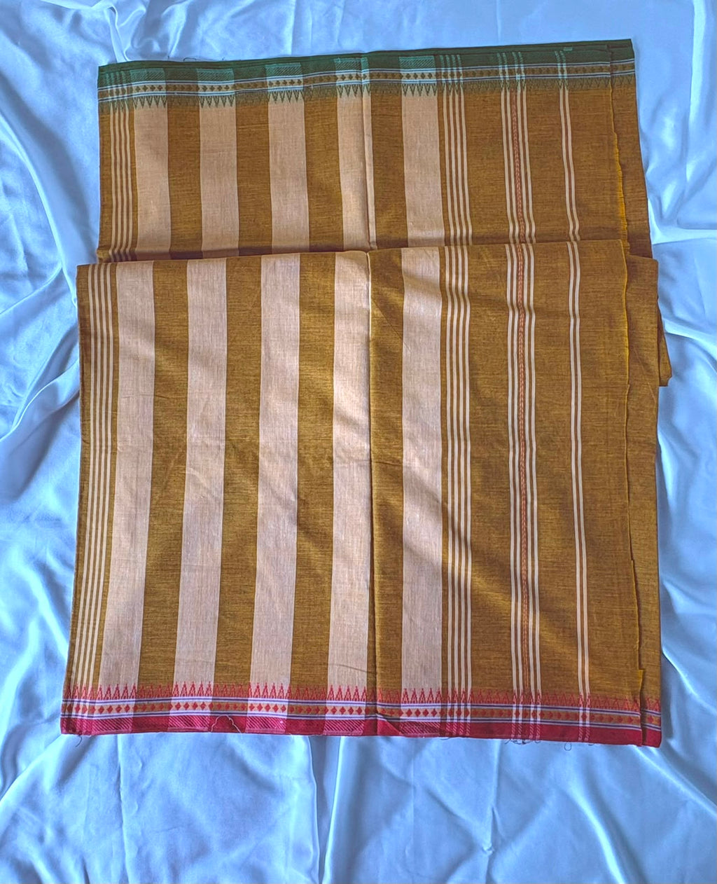 Dhaniakhali Khadi Cotton Saree