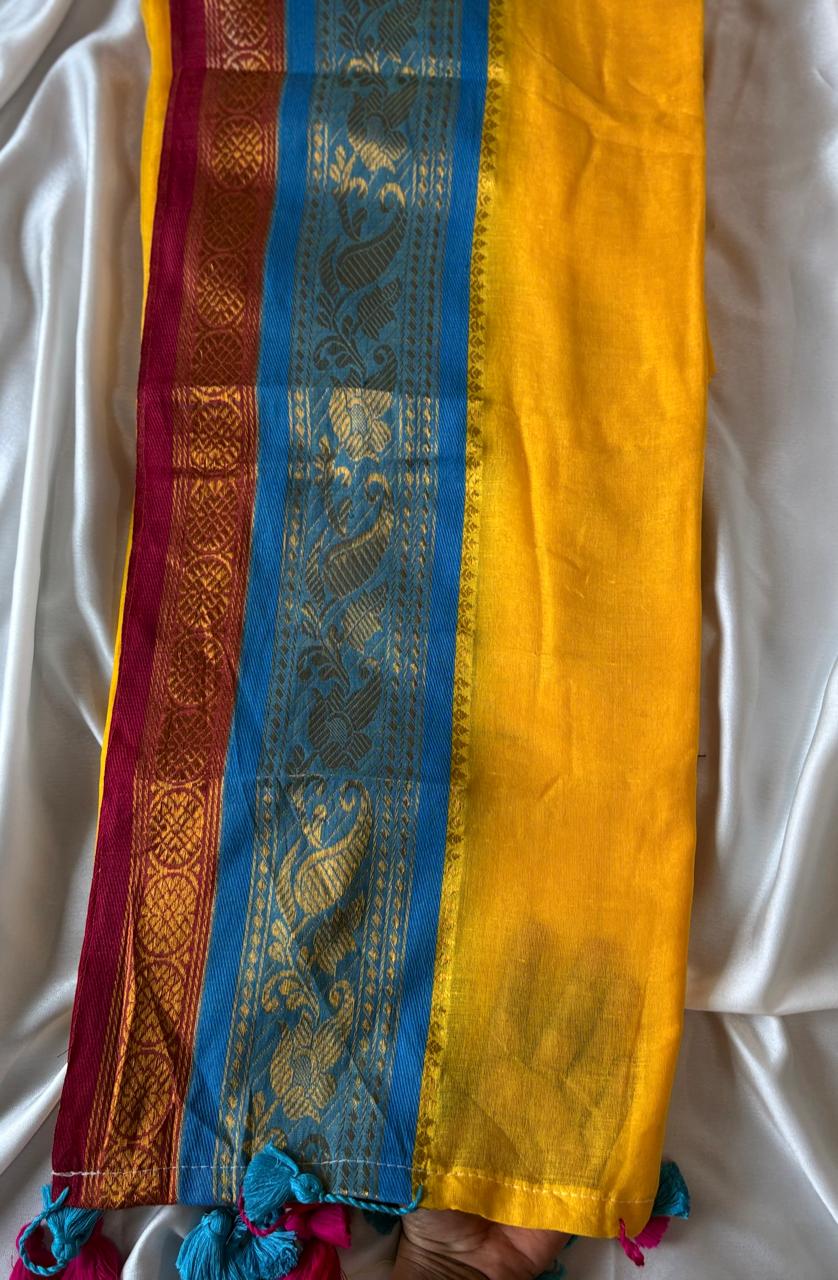 Mul Cotton Saree