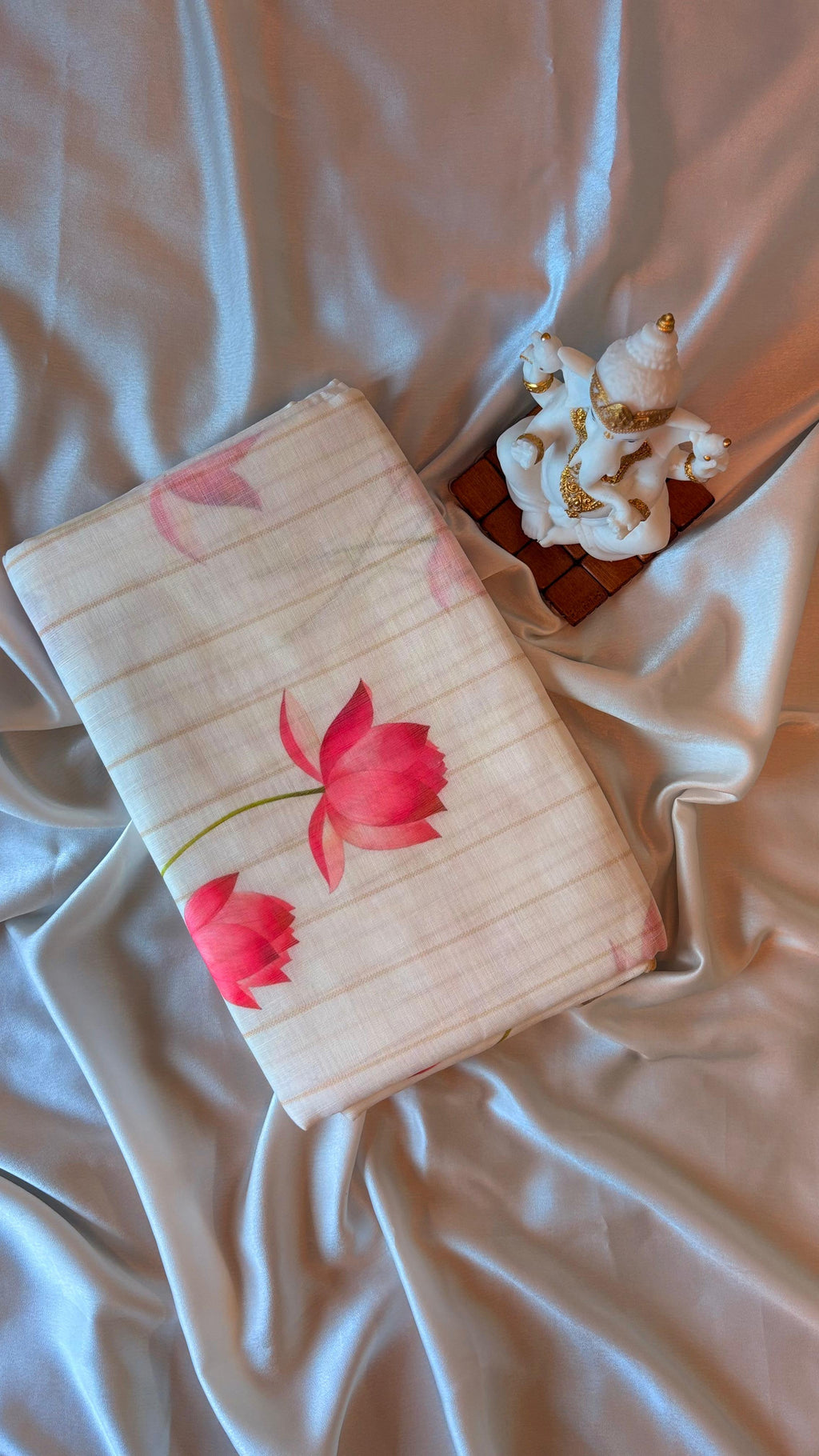 Linen Cotton Saree
