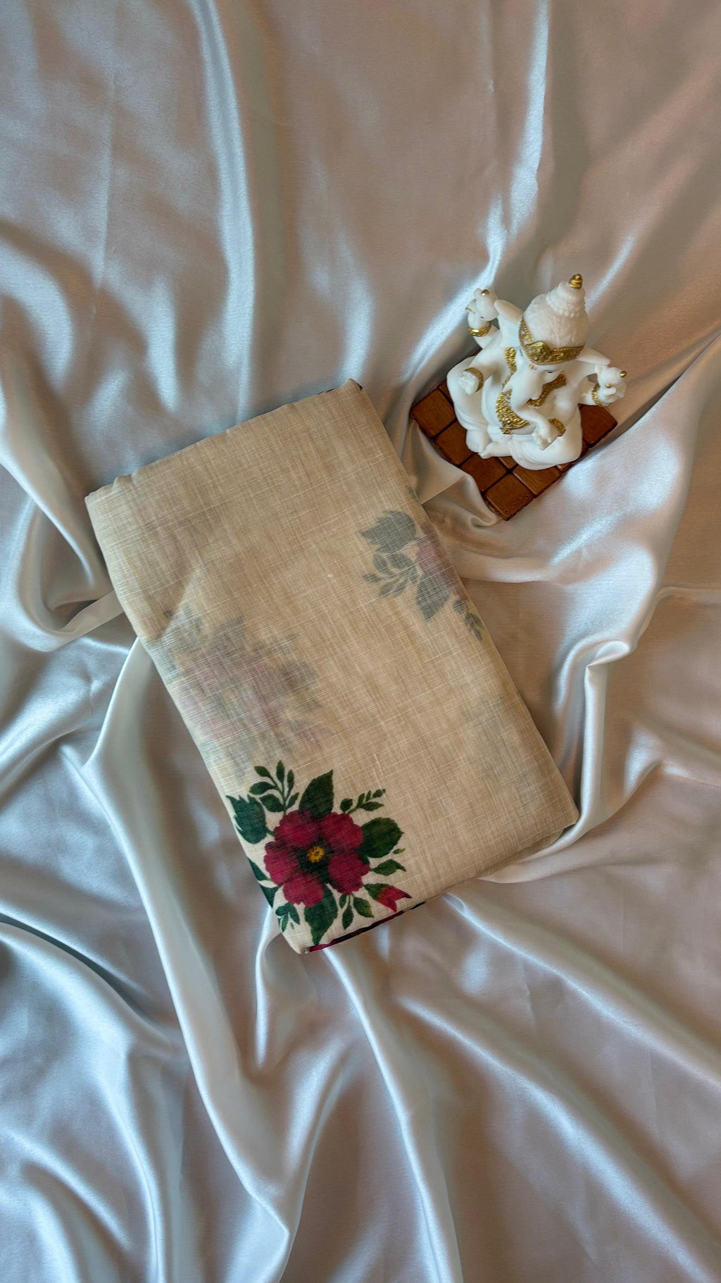 Linen Cotton Saree